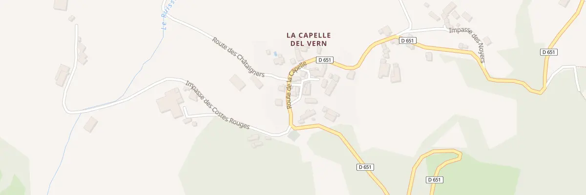 Plan du 5023 La Capelle Del Vern à Escandolières