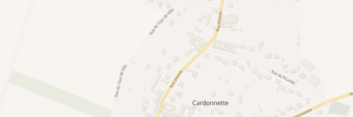 Plan du 17 Rue d’Artois à Cardonnette
