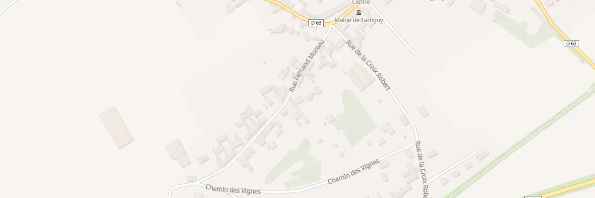 Plan du 13 Rue Fernand Moreau à Tartigny