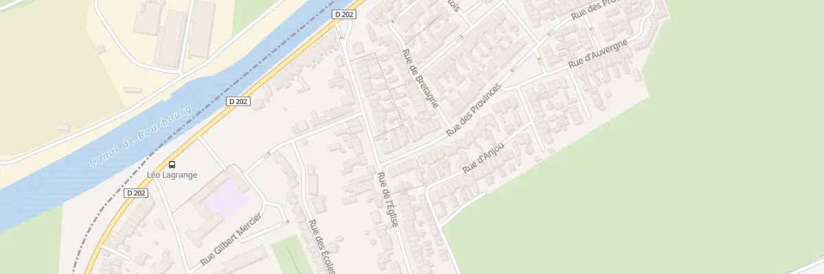 Plan du 9 Rue des Provinces à Cappelle-la-Grande