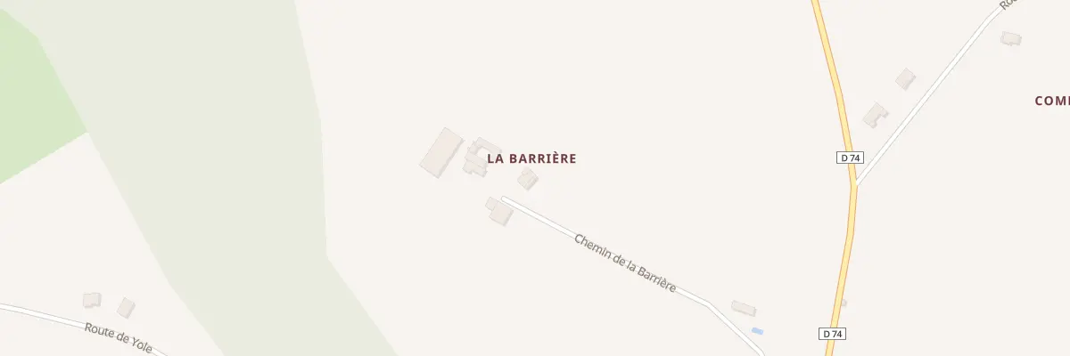 Plan du 10 Che de la Barriere à Ambialet