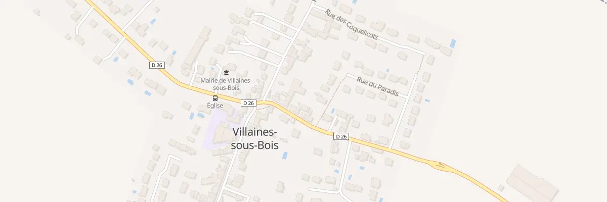 Plan du 7 Rue de Villiers le Sec à Villaines-sous-Bois