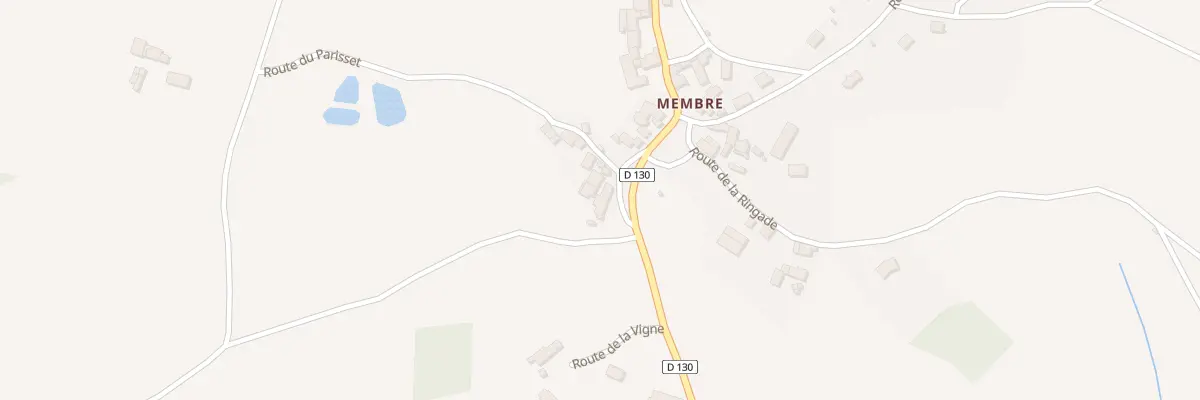 Plan du 5047 Membre à Boussac