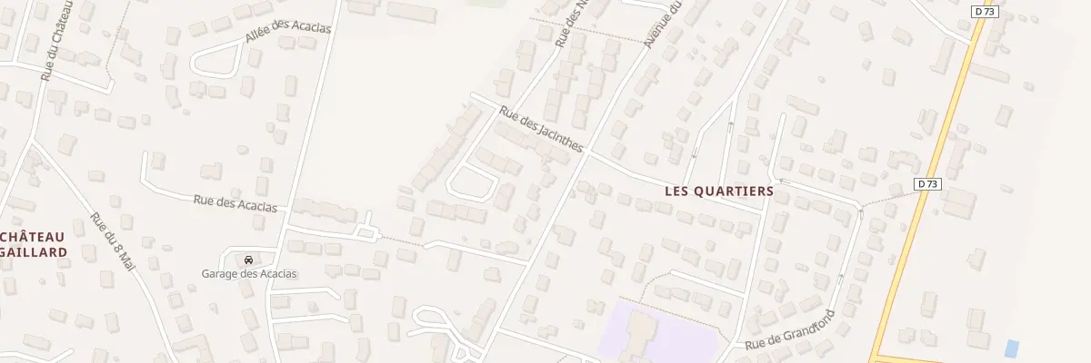 Plan du 9 Av du Cabaret à Trouy