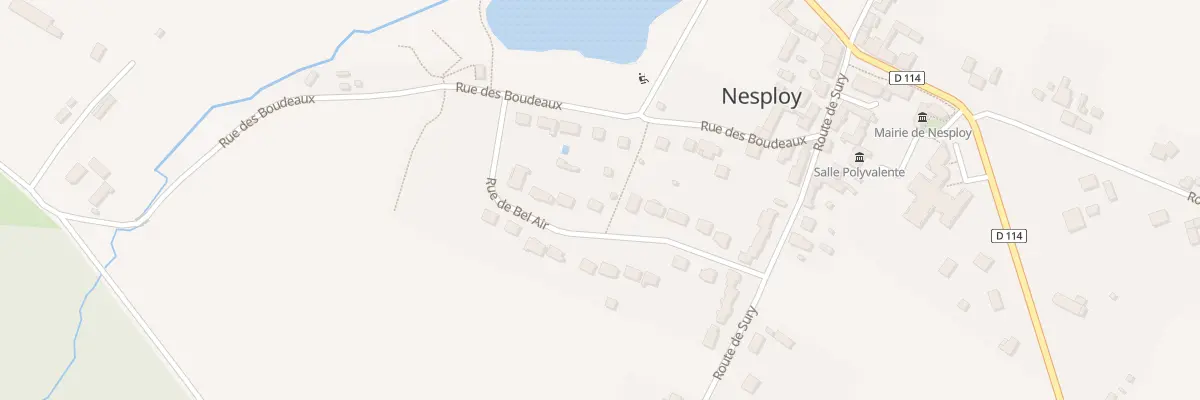 Plan du 12 Rue de Bel Air à Nesploy