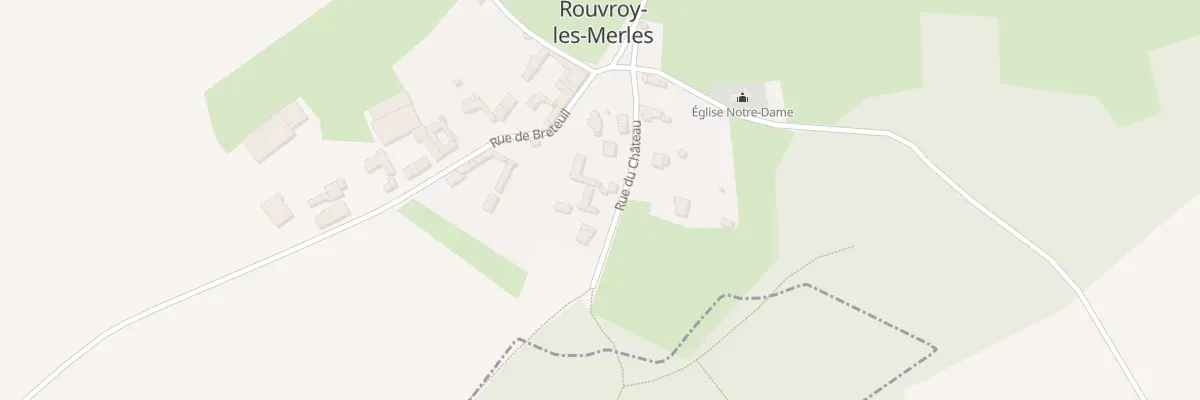 Plan du 8 Rue du Château à Rouvroy-les-Merles