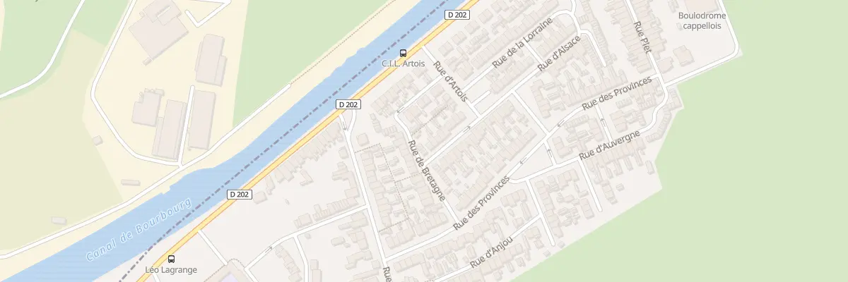 Plan du 1 Rue d’Alsace à Cappelle-la-Grande