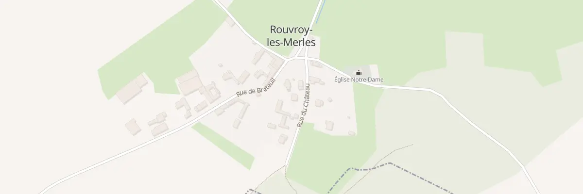 Plan du 4 Rue du Château à Rouvroy-les-Merles