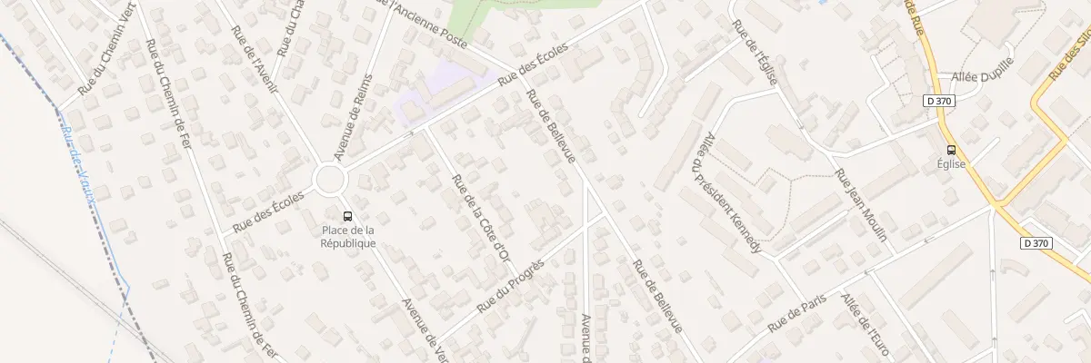 Plan du 15 Rue de Bellevue à Ézanville