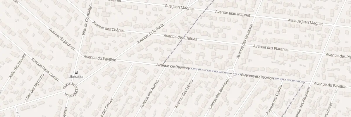 Plan du 96B Av du Pavillon à Viry-Châtillon