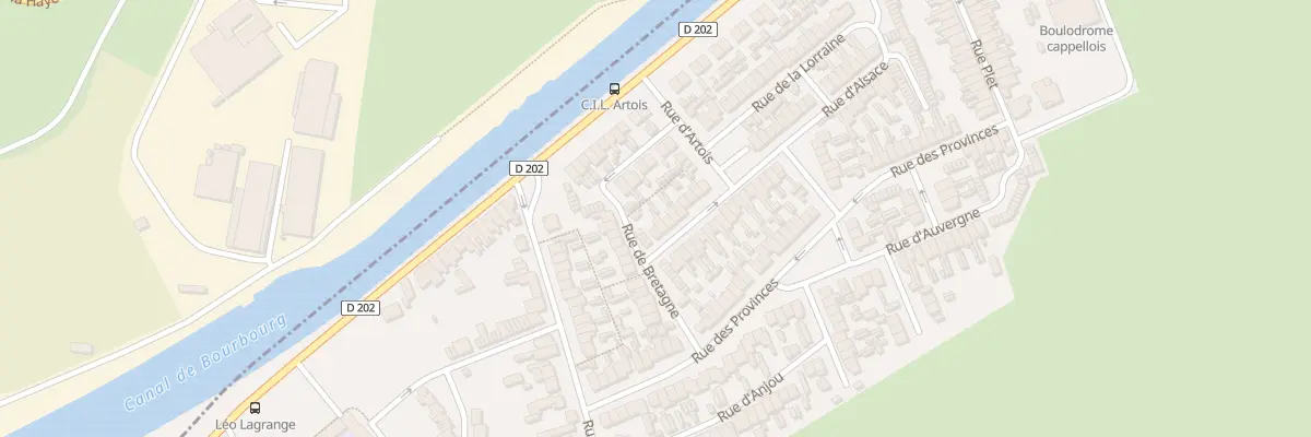 Plan du 3 Rue d’Alsace à Cappelle-la-Grande