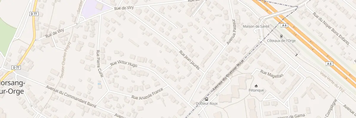 Plan du 24 Rue Jean Jaures à Morsang-sur-Orge