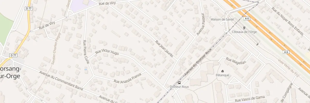 Plan du 26 Rue Jean Jaures à Morsang-sur-Orge