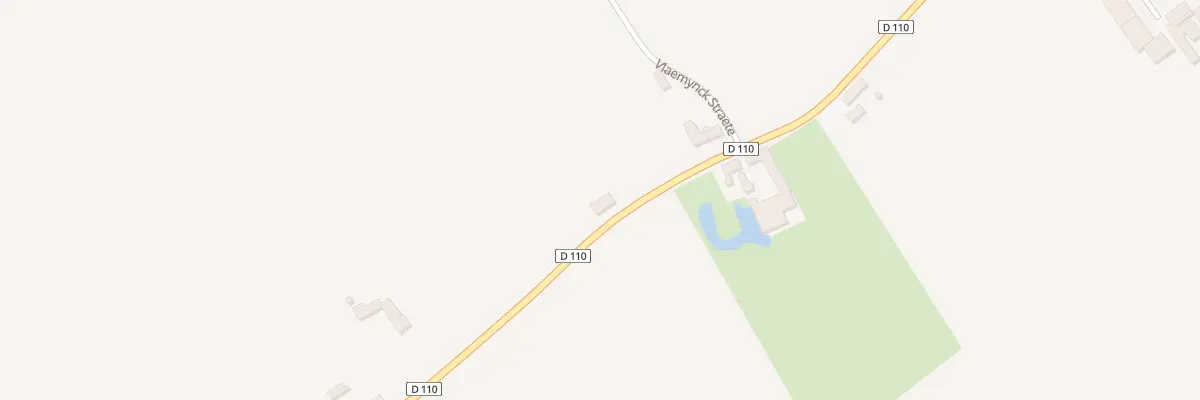 Plan du 13 Rte du Nieppe Cd 110 à Pitgam
