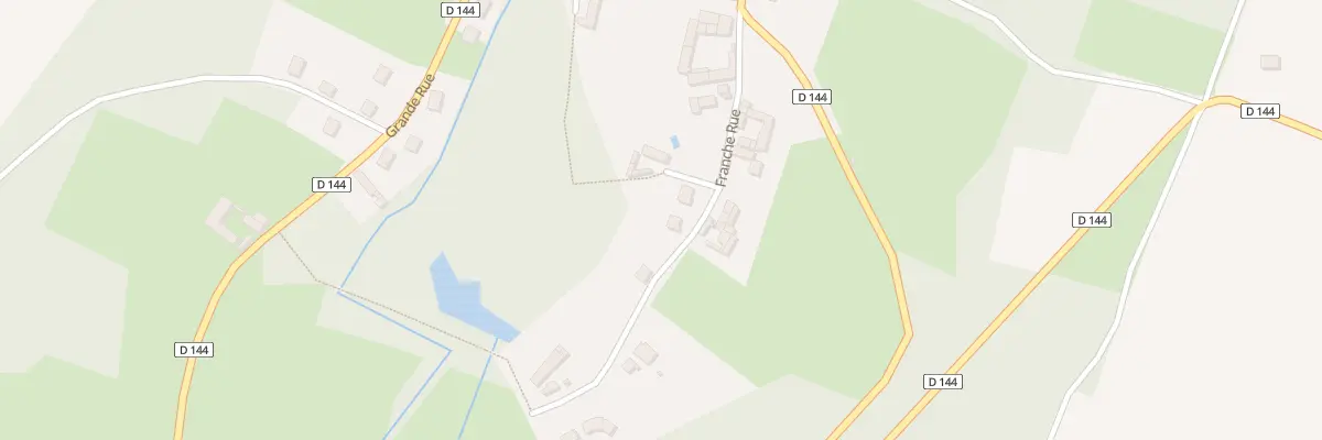 Plan du 186 Vc Franche Rue à Ansacq