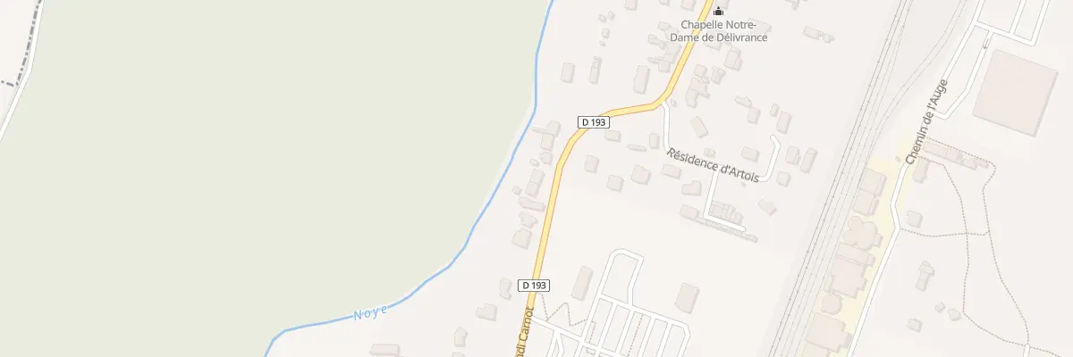 Plan du 92 Rue Sadi Carnot à Ailly-sur-Noye