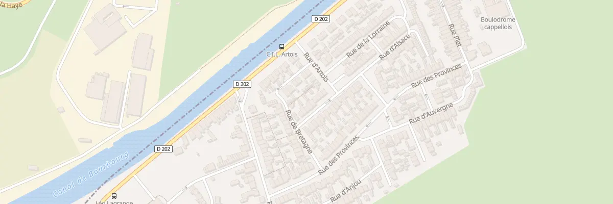 Plan du 7 Rue d’Alsace à Cappelle-la-Grande