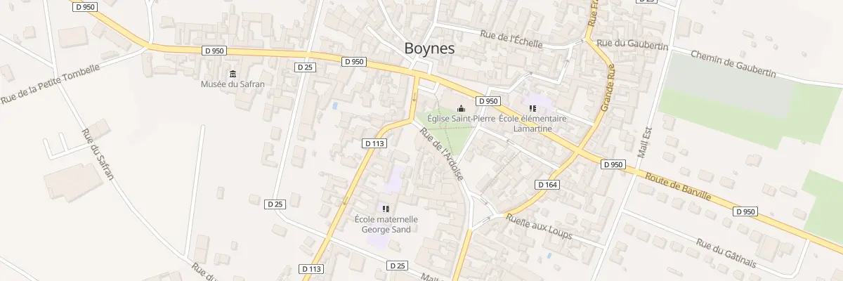 Plan du 4 Rue de l’Ardoise à Boynes