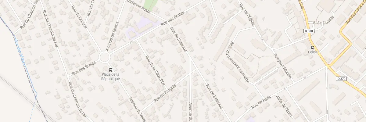 Plan du 29 Av du Gal de Gaulle à Ézanville