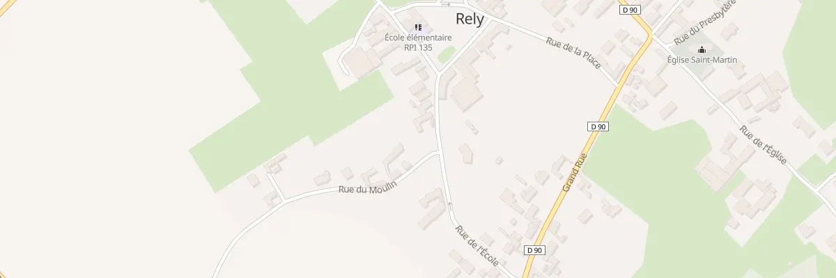 Plan du 8 Rue de l’Ecole à Rely