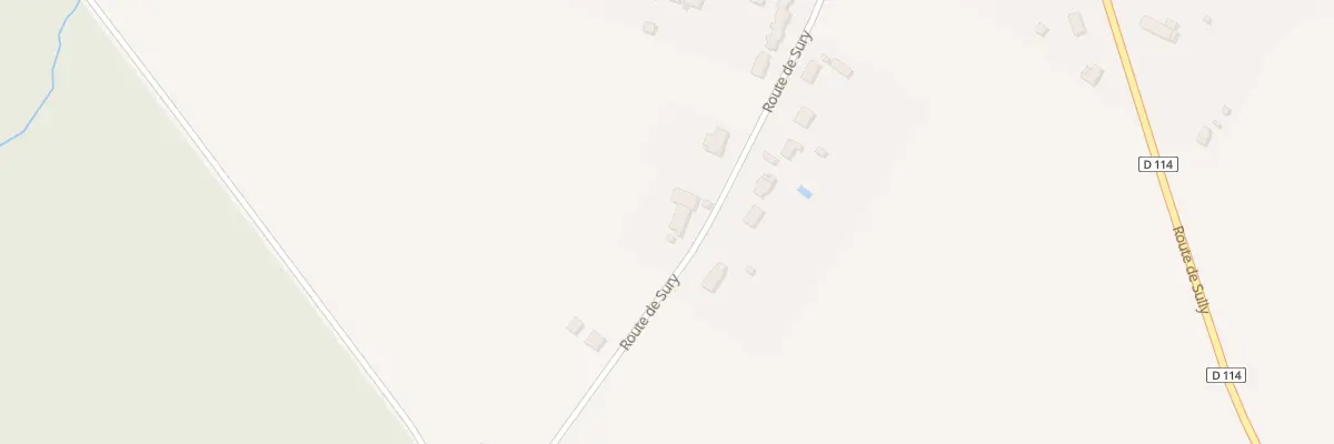 Plan du 52 Rte de Sury à Nesploy