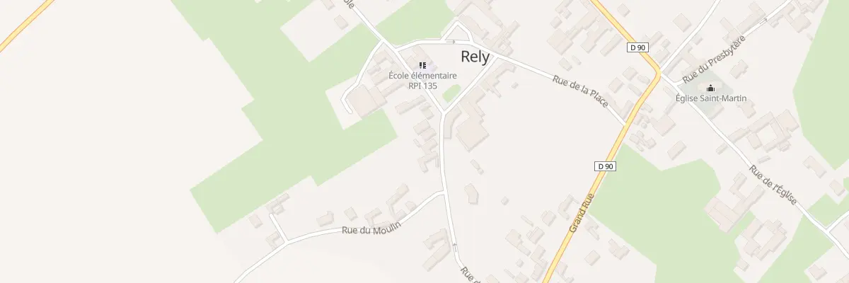 Plan du 12 Rue de l’Ecole à Rely