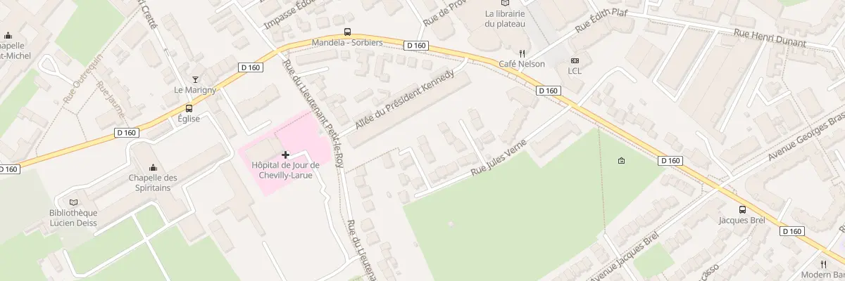 Plan du 8 Rue de l’Oseraie à Chevilly-Larue