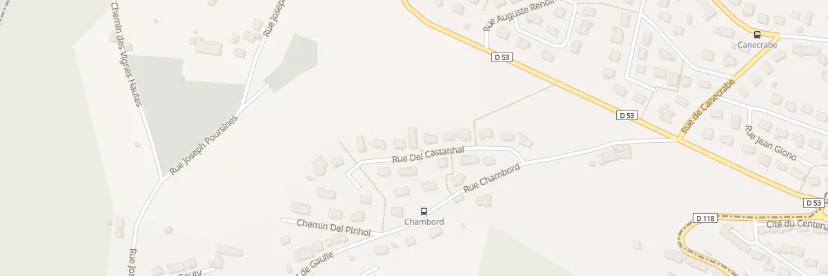 Plan du 14 Rue del Castanhal à Aussillon