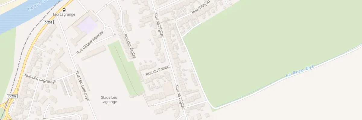Plan du 70 Rue de l’Eglise à Cappelle-la-Grande