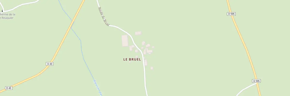 Plan du 5145 Le Bruel à Goutrens