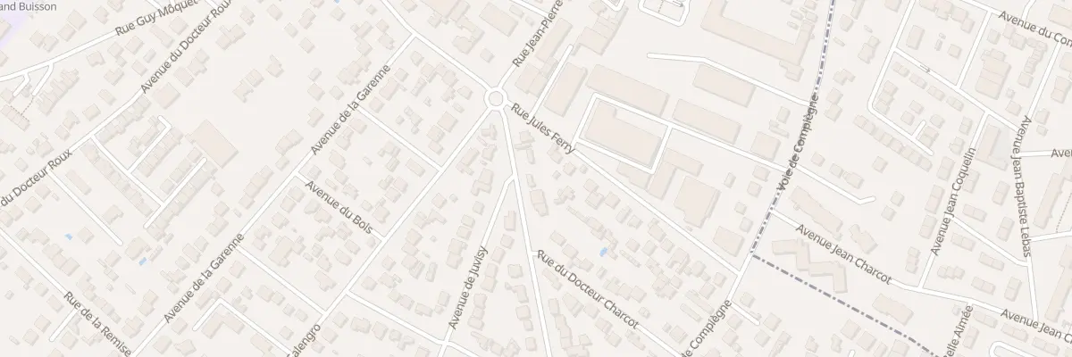 Plan du 1 Rue du Bouquet à Morsang-sur-Orge