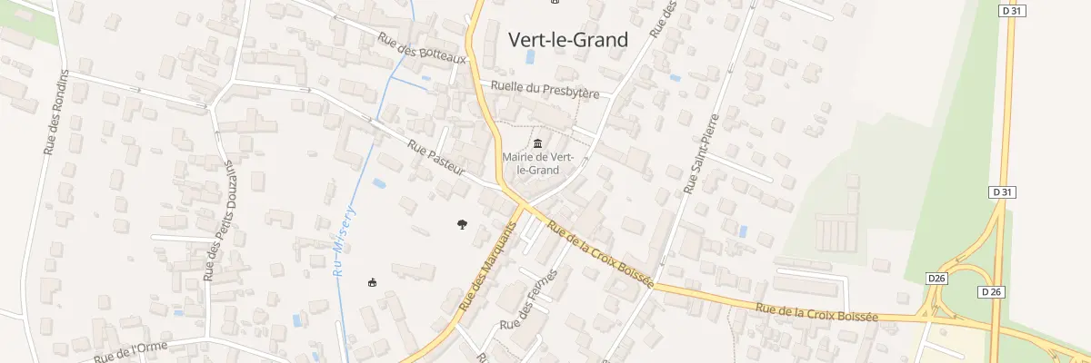 Plan du 1 Rue des Herses à Vert-le-Grand