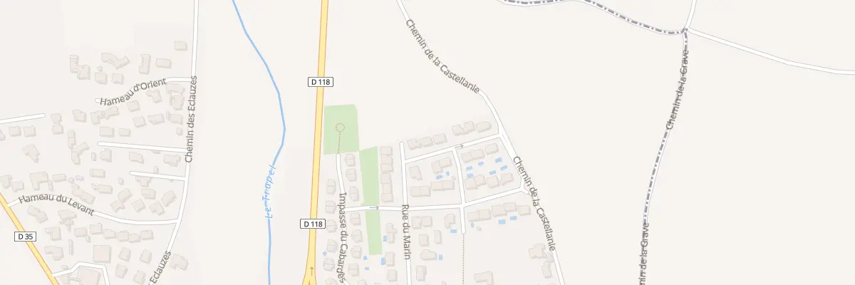 Plan du 3 Rue de la Tramontane à Villegailhenc