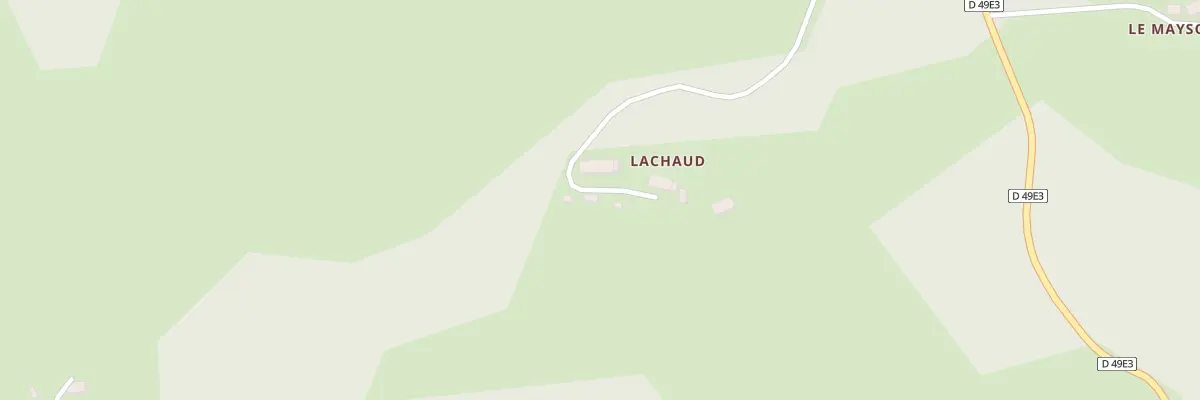 Plan du 5113 Lachaud à Saint-Exupéry-les-Roches