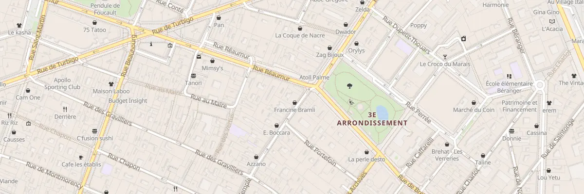 Plan du 159 Rue du Temple à Paris 3e Arrondissement