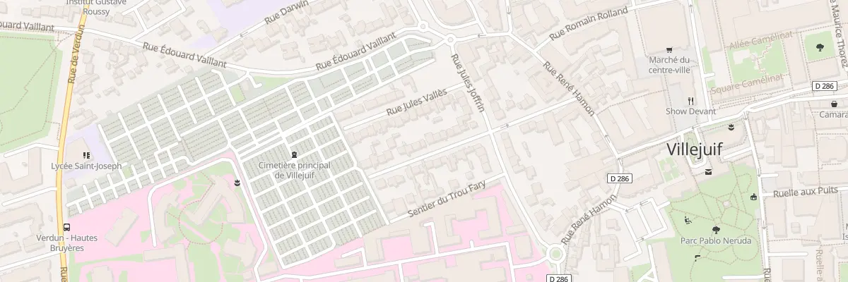 Plan du 24 Rue du 19 Mars 1962 à Villejuif