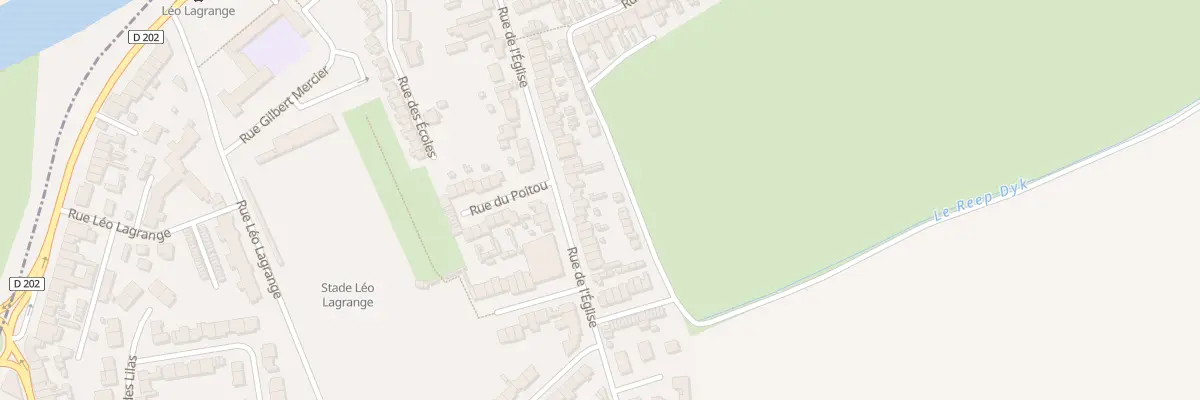 Plan du 76 Rue de l’Eglise à Cappelle-la-Grande