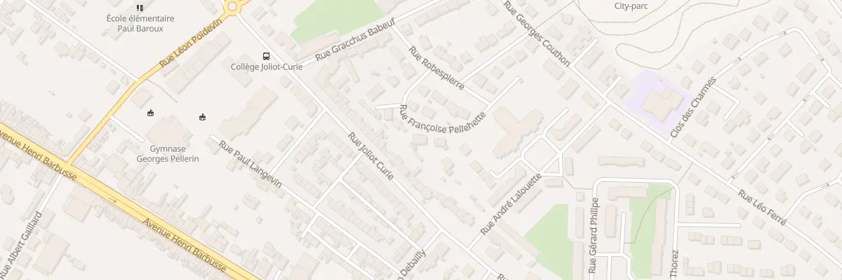 Plan du 12 Rue Francoise Pellehette à Longueau