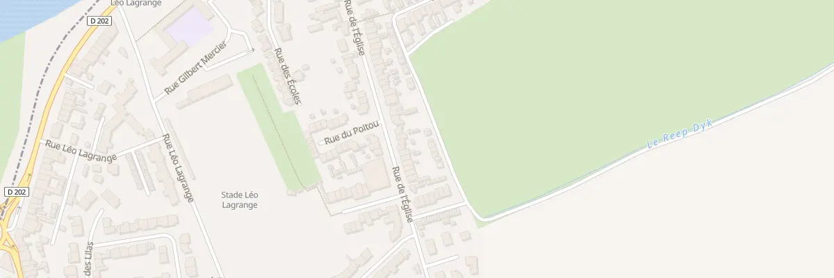 Plan du 78 Rue de l’Eglise à Cappelle-la-Grande