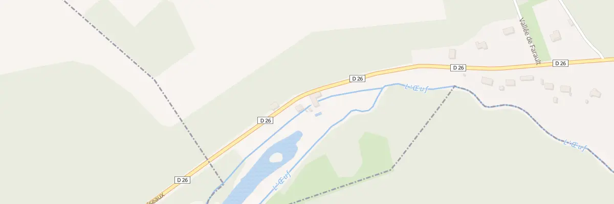 Plan du 25 Rte de Pithiviers à Aulnay-la-Rivière