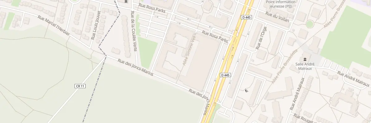 Plan du 26 Rue Martin Luther-king à Fleury-Mérogis