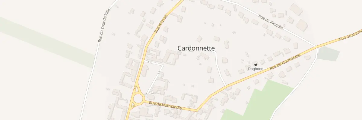 Plan du 12 Pl de l’Eglise à Cardonnette