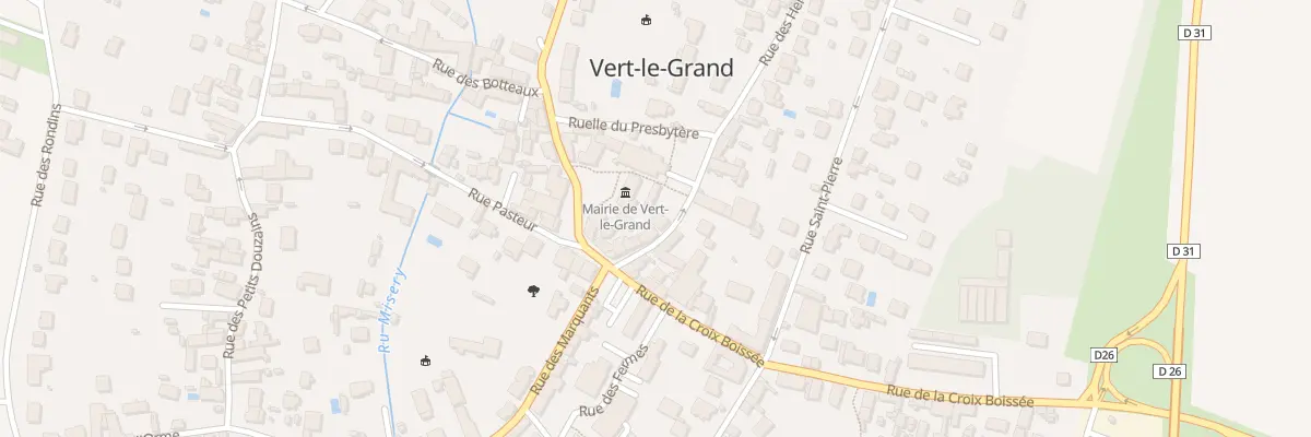 Plan du 3B Rue des Herses à Vert-le-Grand