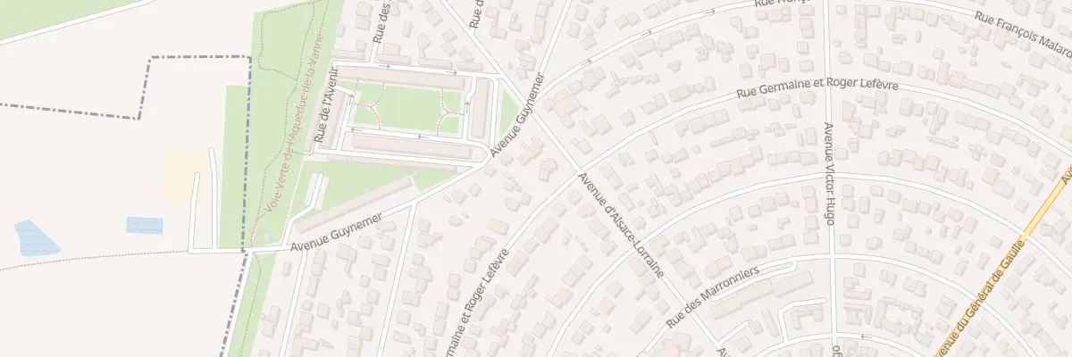 Plan du 41 Rue Germaine et Roger Lefèvre à Paray-Vieille-Poste