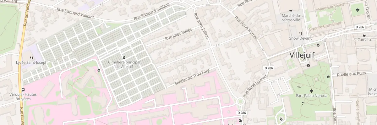 Plan du 19 Rue du 19 Mars 1962 à Villejuif