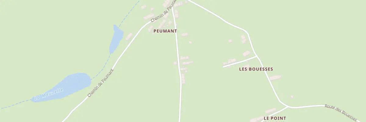 Plan du 16 Peumant à Saint-Sauvier