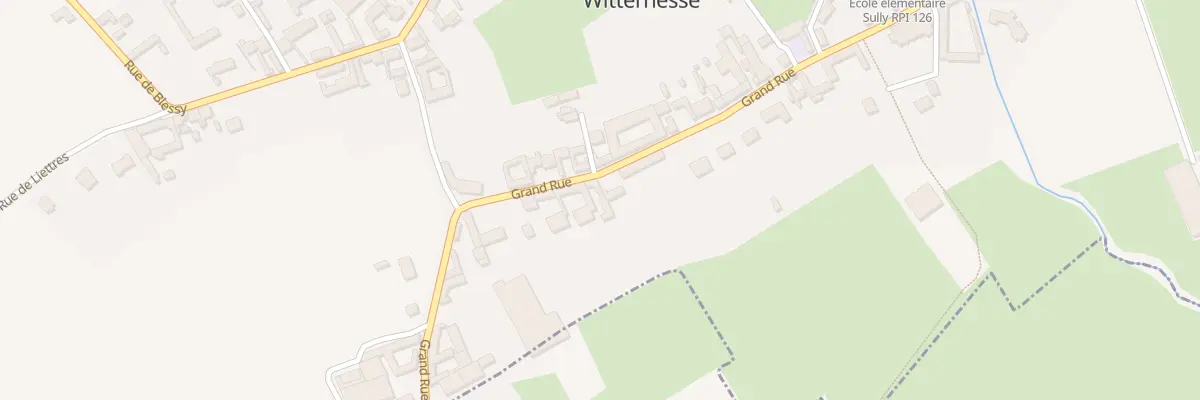 Plan du 51 Gr Grand Rue à Witternesse