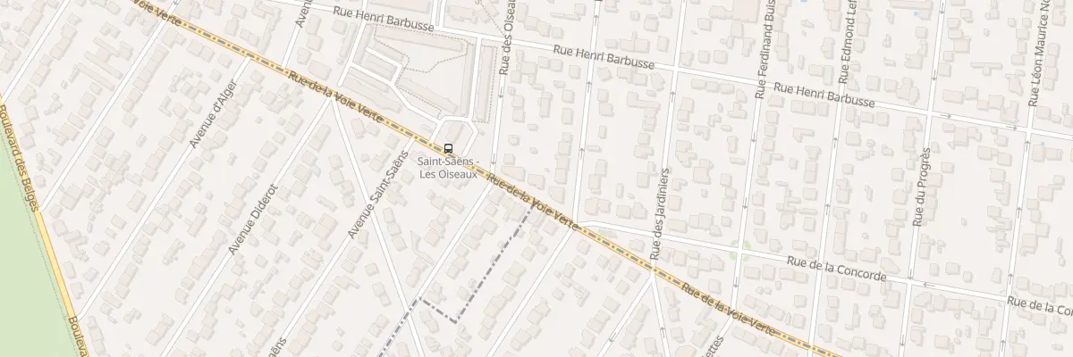 Plan du 74 Rue de la Voie Verte à Athis-Mons