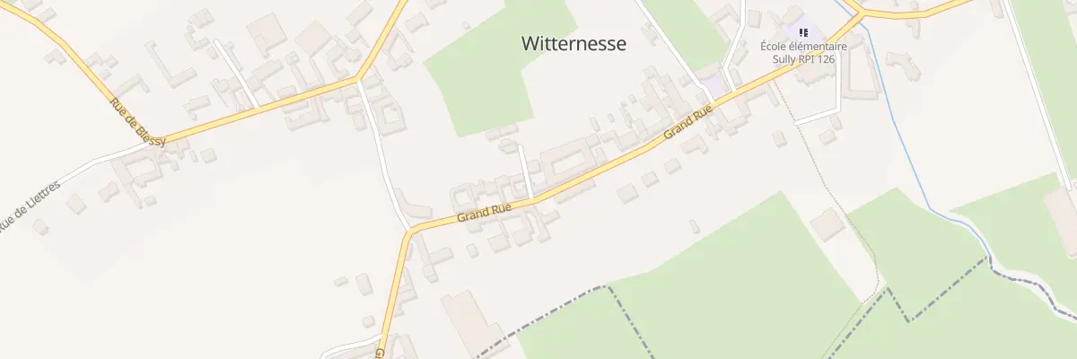 Plan du 78 Gr Grand Rue à Witternesse