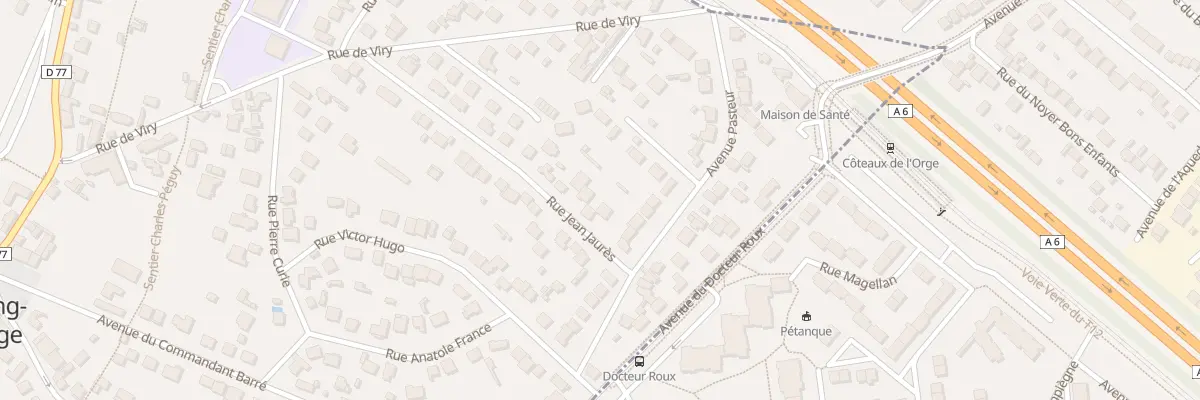 Plan du 31 Rue Jean Jaures à Morsang-sur-Orge